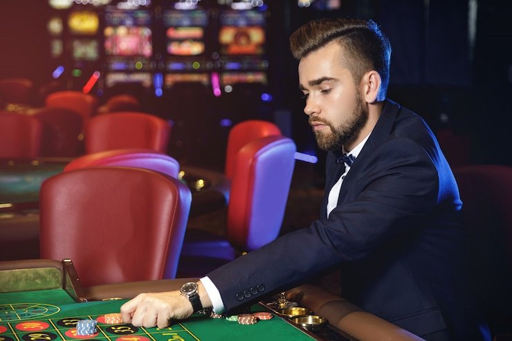 Meja Blackjack Macau Pools dengan dealer profesional